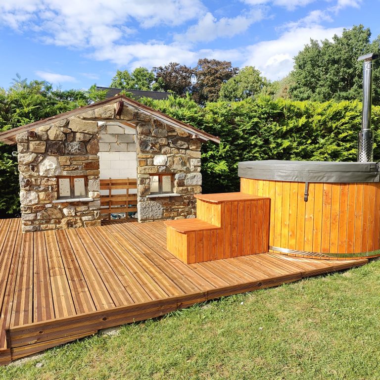 Amanagement exterieur à Spa